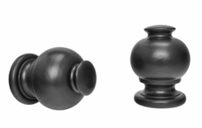 Kirsch Wood Trends 2 Inch Button Ball Finial