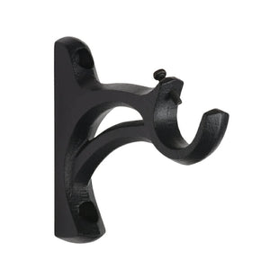 Kirsch 1 3/8 Inch Wrought Iron Bracket 3 1/2 Inch Return