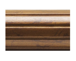 Kirsch Wood Trends 2 Inch Fluted Wood Pole