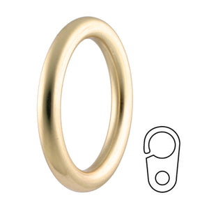 Vesta Royal Britannica Hollow Ring with Clip